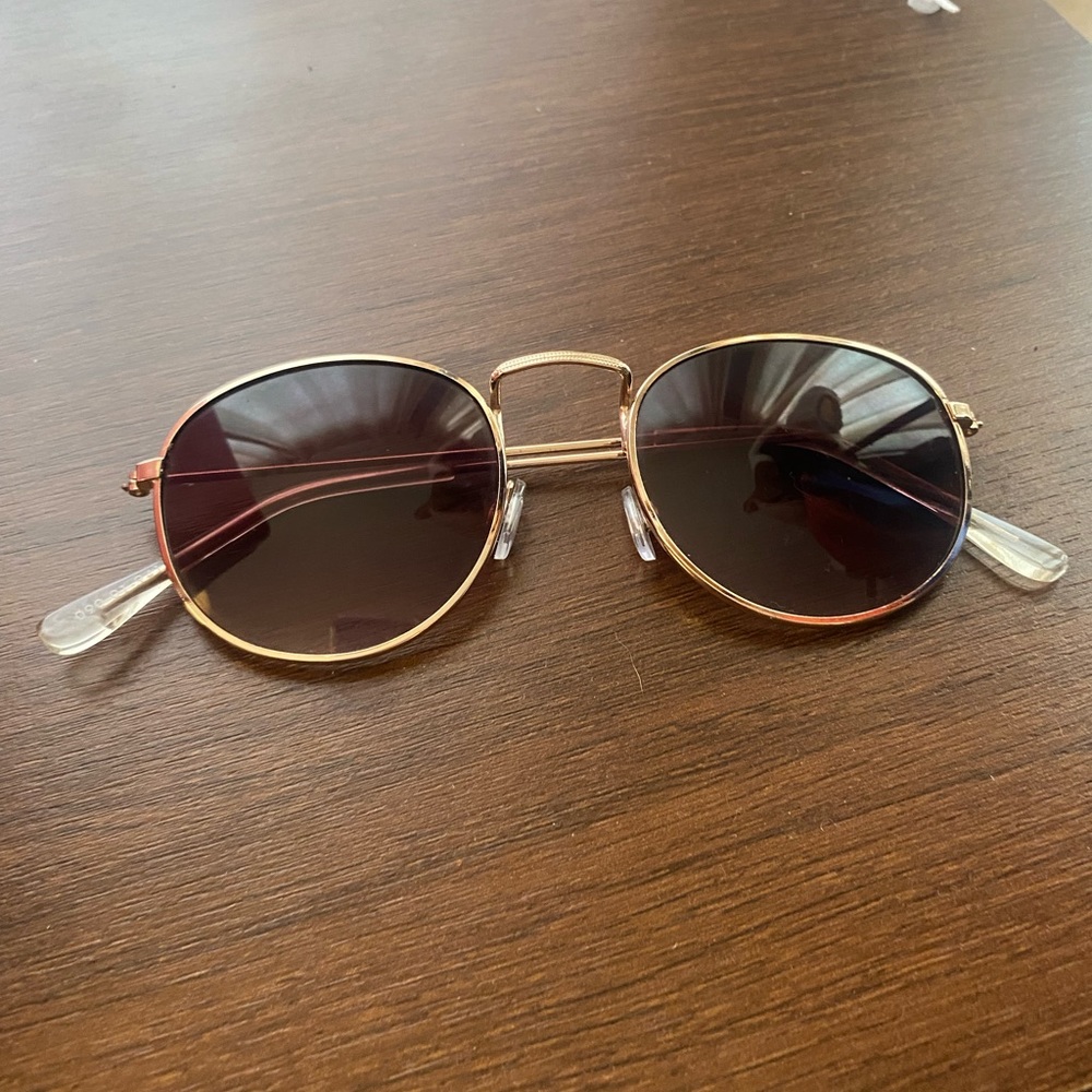 Target Women’s Sunglasses Round Gold Metal Frames